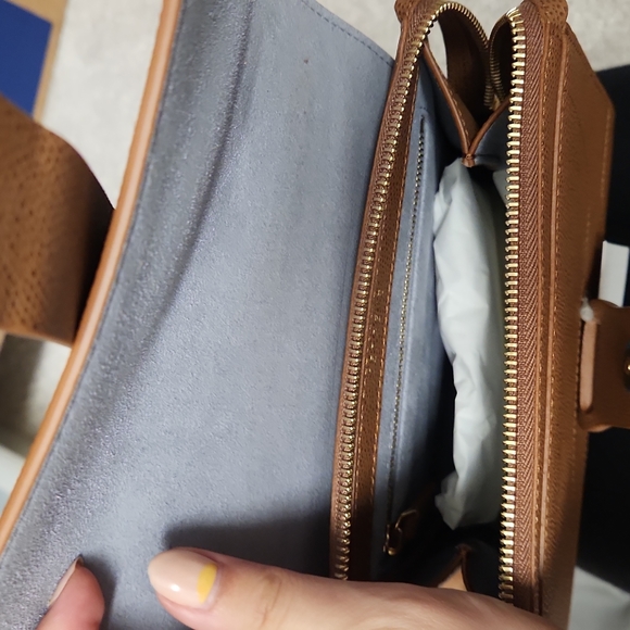 Senreve Alunna bag - chestnut, pebbled leather - Picture 3 of 5